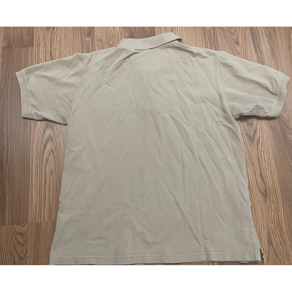 Burberry Polo Mens Small Nova Check Placket Beige England - Picture 11 of 12